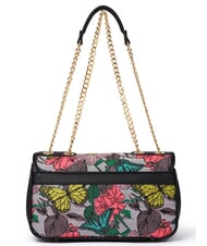 BRACCIALINI JACQUARD Schultertasche / Umh&auml;ngetasche mehrfarbig schwarz - Damentaschen - 3