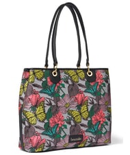 BRACCIALINI JACQUARD Schultertasche mit Schultergurt mehrfarbig schwarz - Damentaschen - 2