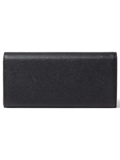 BASIC Kontinentale Brieftasche aus Leder Schwarz - Brieftaschen Damen