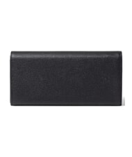 BRACCIALINI BASIC Kontinentale Brieftasche aus Leder Schwarz - Brieftaschen Damen - 2