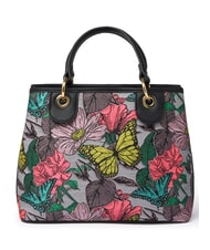 BRACCIALINI JACQUARD Handtasche mit Schulterriemen mehrfarbig schwarz - Damentaschen - 3