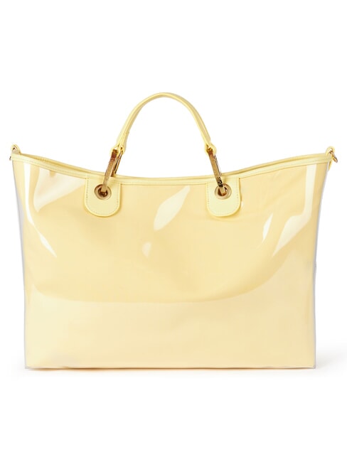 BETH JELLY Gl&auml;nzende Handtasche mit Beutel Gelb - Damentaschen