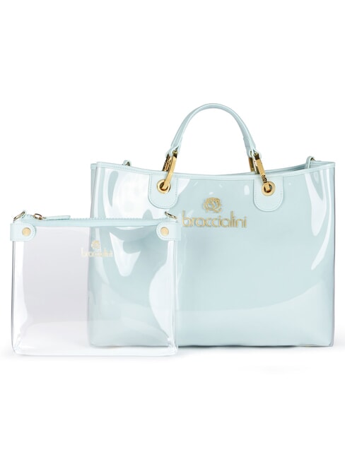 BETH JELLY Gl&auml;nzende Handtasche mit Beutel paradiesisch - Damentaschen