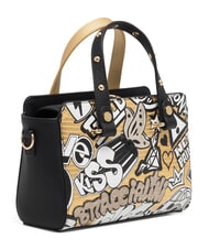 BRACCIALINI MURALES Handtasche mit Schultergurt Gold - Damentaschen - 2