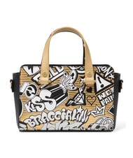 BRACCIALINI MURALES Handtasche mit Schultergurt Gold - Damentaschen - 3
