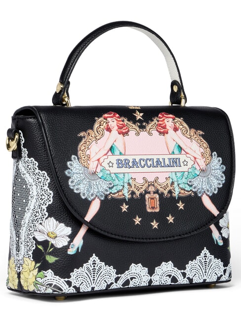 BRITNEY Handtasche mit Schulterriemen Schwarz - Damentaschen