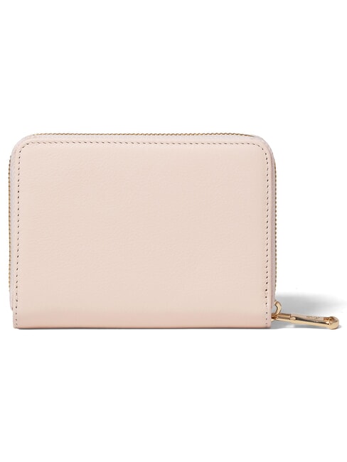 BASIC Damen-Ledergeldb&ouml;rse Beige - Brieftaschen Damen