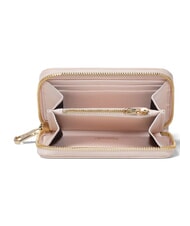 BRACCIALINI BASIC Damen-Ledergeldb&ouml;rse Beige - Brieftaschen Damen - 3