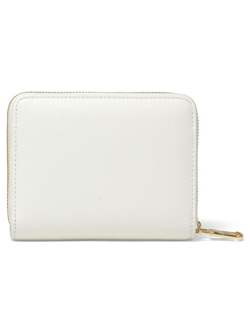 BASIC Damen-Ledergeldb&ouml;rse Wei&szlig; - Brieftaschen Damen