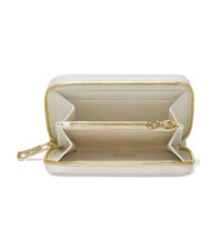 BRACCIALINI BASIC Damen-Ledergeldb&ouml;rse Wei&szlig; - Brieftaschen Damen - 3
