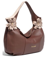 BRACCIALINI SOFIA Schultertasche, Leder braun - Damentaschen - 2