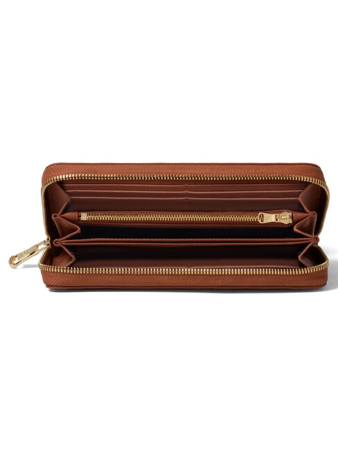 BASIC Rei&szlig;verschluss-Geldb&ouml;rse braun - Brieftaschen Damen
