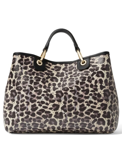 BETH SPECIAL Gro&szlig;e Handtasche mit Clutch Leopard - Damentaschen