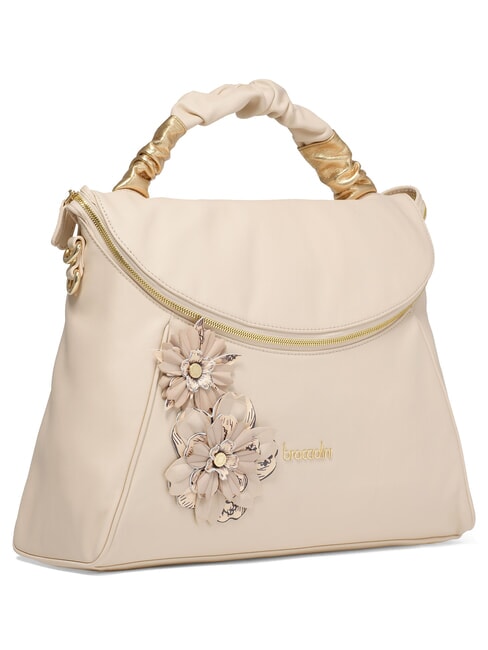 SARA Handtasche mit Schulterriemen Beige - Damentaschen
