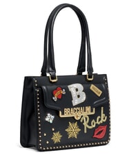 BRACCIALINI ROCK Schultertasche Schwarz - Damentaschen - 2