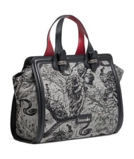 BRACCIALINI CARPET Handtasche mit Schulterriemen Schwarz - Damentaschen - 2