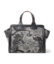 BRACCIALINI CARPET Handtasche mit Schulterriemen Schwarz - Damentaschen - 3