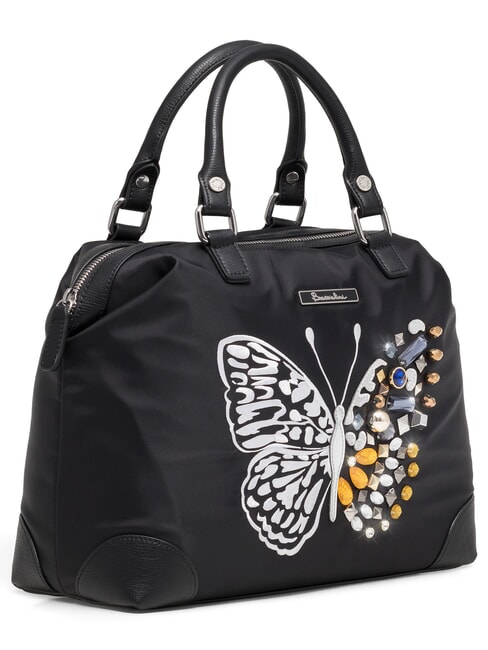KEIRA Tasche mit Anwendungen schwarz/Schmetterling - Damentaschen