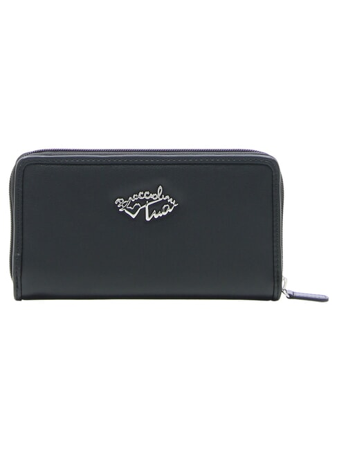 SHINE Rei&szlig;verschluss-Geldb&ouml;rse Schwarz - Brieftaschen Damen