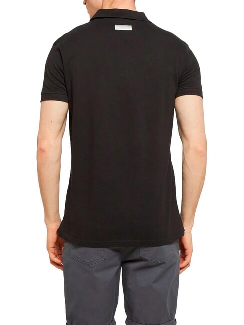 ICONIC Poloshirt aus Baumwolle, Kurzarm Schwarz - Herren-Polo-Shirts/Herren-Polo-Shirt/Herrenpoloshirt/Herrenpoloshirts