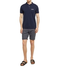 BIKKEMBERGS ICONIC Poloshirt aus Baumwolle, Kurzarm Marine - Herren-Polo-Shirts/Herren-Polo-Shirt/Herrenpoloshirt/Herrenpoloshirts - 4