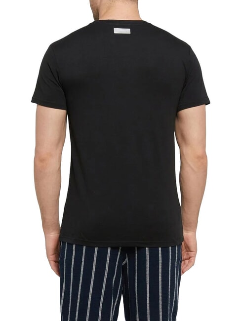 BASIC Kurz&auml;rmeliges T-Shirt mit Rundhalsausschnitt Schwarz - Herren-T-Shirts
