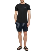 BIKKEMBERGS BASIC Kurz&auml;rmeliges T-Shirt mit Rundhalsausschnitt Schwarz - Herren-T-Shirts - 4