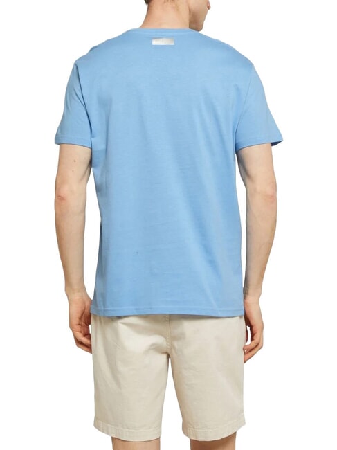 ICONIC Kurzarm-T-Shirt aus Baumwolle azurblau - Herren-T-Shirts