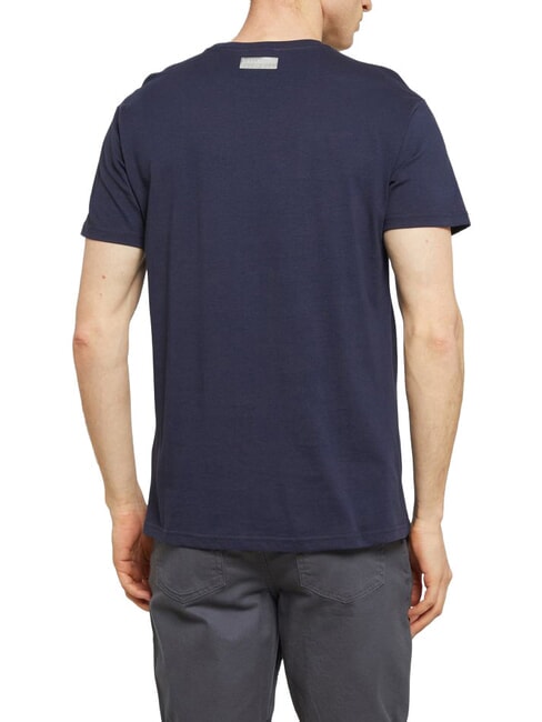 ICONIC Kurzarm-T-Shirt aus Baumwolle Marine - Herren-T-Shirts