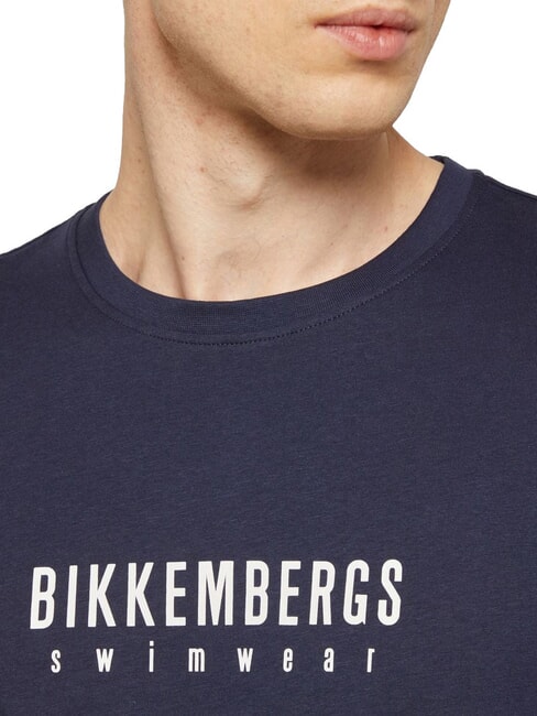 ICONIC Kurzarm-T-Shirt aus Baumwolle Marine - Herren-T-Shirts