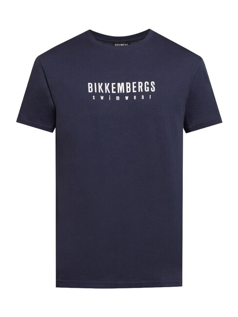 ICONIC Kurzarm-T-Shirt aus Baumwolle Marine - Herren-T-Shirts