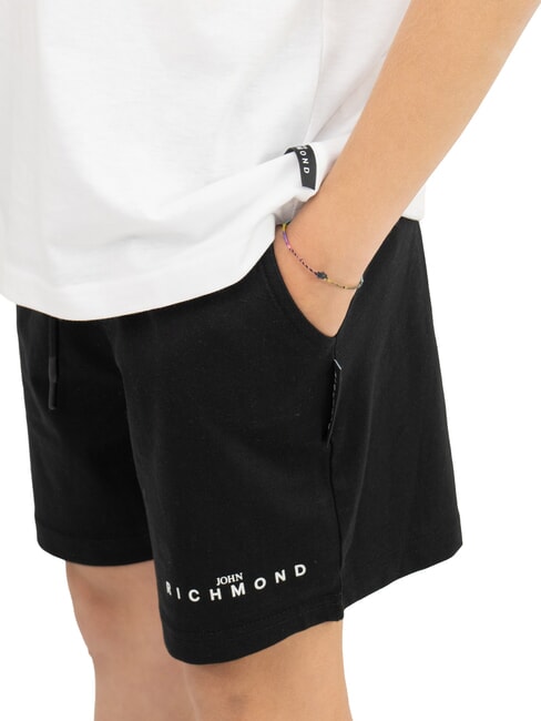 KUDAL T-Shirt + Shorts wei&szlig; schwarz - Trainingsanz&uuml;ge f&uuml;r Kinder