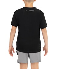 JOHN RICHMOND RUNDAVO T-Shirt + Shorts schwarzes Silber - Trainingsanz&uuml;ge f&uuml;r Kinder - 4