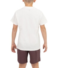 TRUSSARDI KANAD T-Shirt + Shorts wei&szlig;e Wolkent&auml;nzerin - Trainingsanz&uuml;ge f&uuml;r Kinder - 4