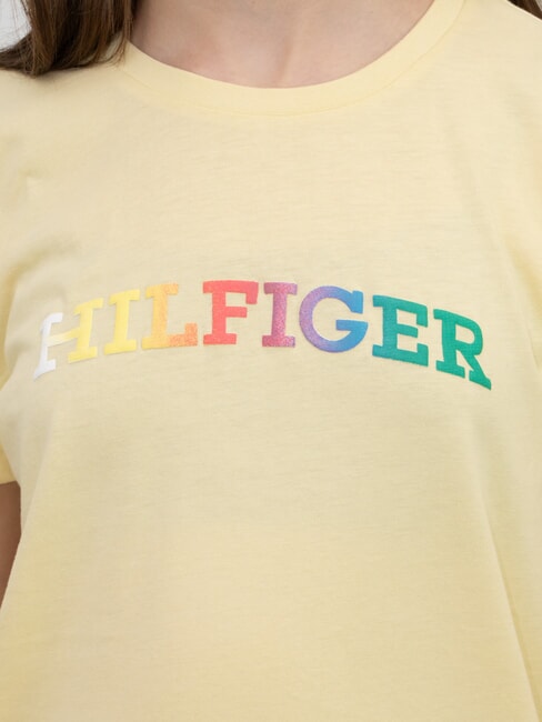 KIDS BIMBA Kurzarm-T-Shirt Zitronenschale - Kinder-T-Shirt
