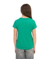 TOMMY HILFIGER KIDS BIMBA Baumwoll-T-Shirt Olympic Green - Kinder-T-Shirt - 3