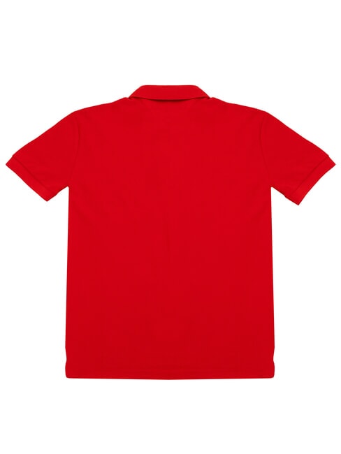 TH Kurz&auml;rmeliges Poloshirt aus Baumwolle Prim&auml;rrot - Herren-Polo-Shirts/Herren-Polo-Shirt/Herrenpoloshirt/Herrenpoloshirts