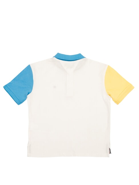KIDS BIMBO Kinder-Poloshirt Wei&szlig; - Kinder-T-Shirt