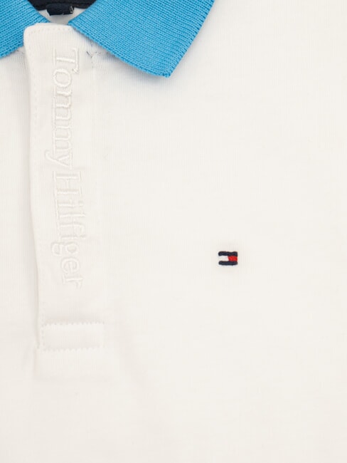 KIDS BIMBO Kinder-Poloshirt Wei&szlig; - Kinder-T-Shirt