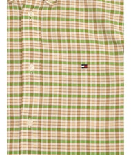 TOMMY HILFIGER TH Tartanhemd Anthrazitblau / Minzduft / Mehrfarbig - Herrenhemden - 2