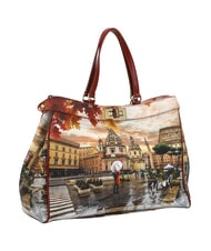 YNOT YESBAG XL Schultertasche Rom regnet - Damentaschen - 2