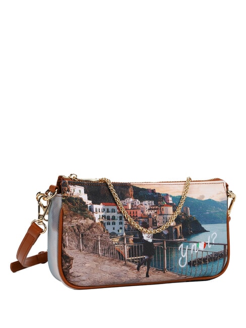 YESBAG Schultertasche mit Schultergurt Winterk&uuml;ste - Damentaschen