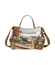YNOT YESBAG L Handtasche mit Schulterriemen Rom Landschaft - Damentaschen - 3