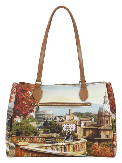 YESBAG M Schultertasche Rom Landschaft - Damentaschen
