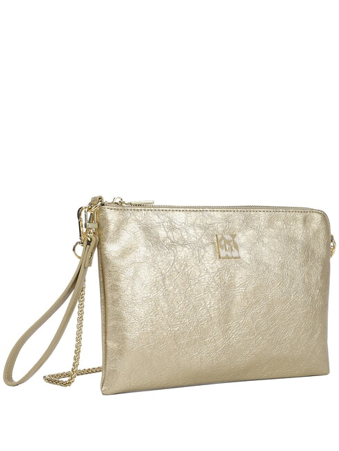 CRACKLE Handtasche mit Schulterriemen Hellgold - Damentaschen