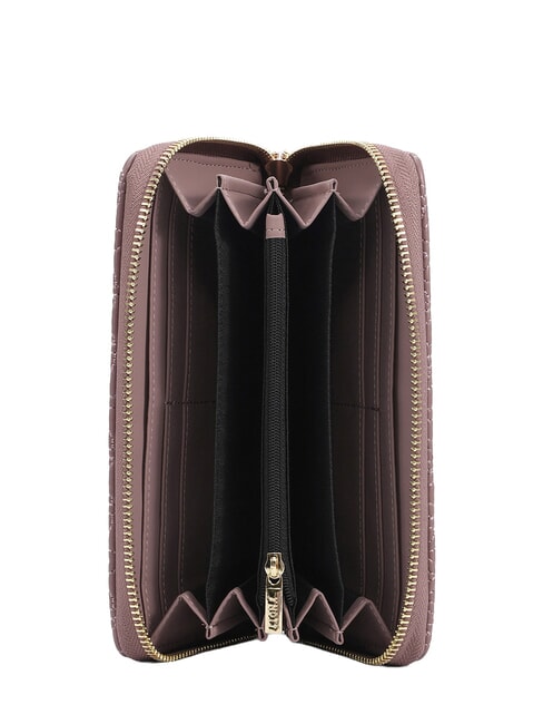 STYLE Gro&szlig;e Geldb&ouml;rse mit Rei&szlig;verschluss mauve - Brieftaschen Damen