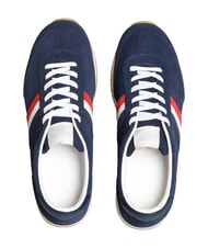 SERAFINI ROME Ledersneakers blau Frankreich rot - Herrenschuhe - 3