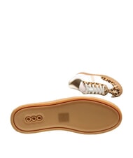 SERAFINI COURT Ledersneakers wei&szlig;er Milchleopard - Damenschuhe - 5