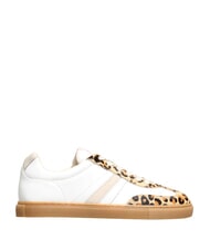 SERAFINI COURT Ledersneakers wei&szlig;er Milchleopard - Damenschuhe - 6