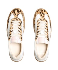 SERAFINI COURT Ledersneakers wei&szlig;er Milchleopard - Damenschuhe - 3